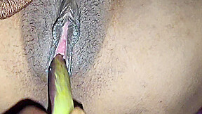 Devar Bhabhi In Today With Three Brinjals In Stepsister-in-laws Pussy